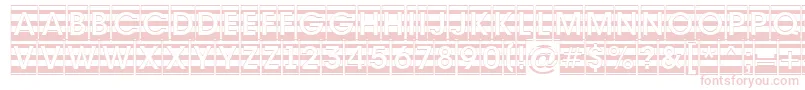 Avante6-Schriftart – Rosa Schriften