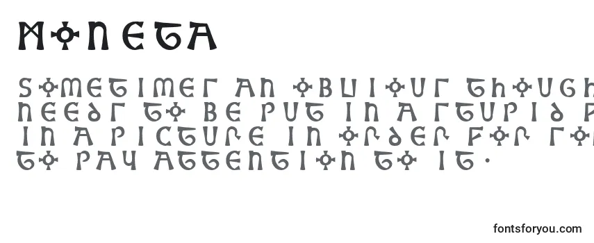 Moneta Font