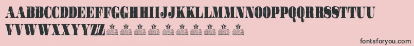 GotchaPersonalUse Font – Black Fonts on Pink Background