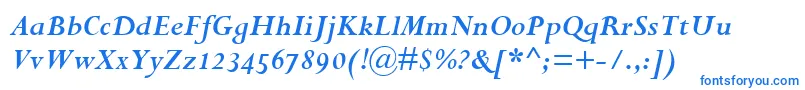 PerpetuaBoldItalicOsf Font – Blue Fonts