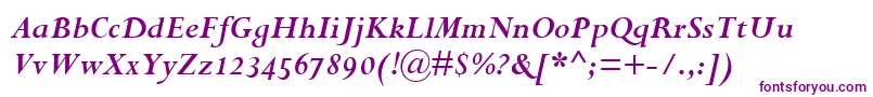 PerpetuaBoldItalicOsf Font – Purple Fonts