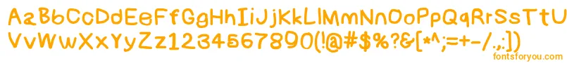 Numbbunnybk Font – Orange Fonts