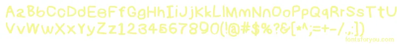 Numbbunnybk Font – Yellow Fonts