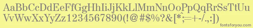 Подробнее о шрифте AugustdbNormal Шрифт AugustdbNormal – серые шрифты на жёлтом фоне