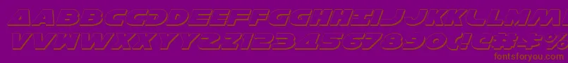 Más sobre la fuente HanSoloExpShadowItalic fuente HanSoloExpShadowItalic – Fuentes Marrones Sobre Fondo Morado