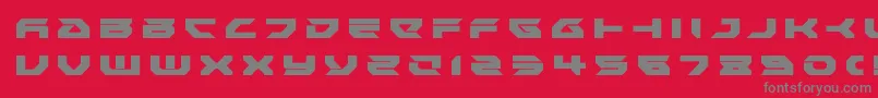 Royalsamuraititle Font – Gray Fonts on Red Background