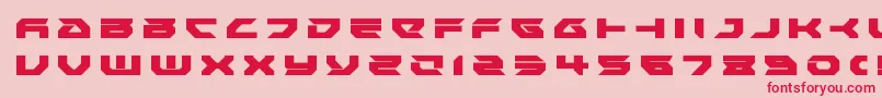 Royalsamuraititle Font – Red Fonts on Pink Background
