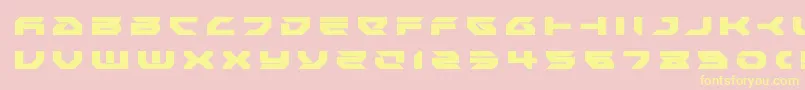 Royalsamuraititle Font – Yellow Fonts on Pink Background