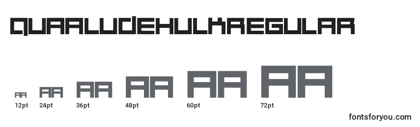 Размеры шрифта QuaaludehulkRegular (63099)