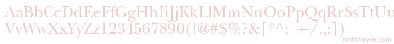 Nebraska Font – Pink Fonts on White Background