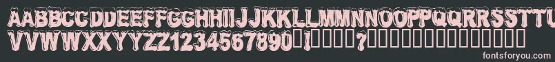 More about Frosw Font Frosw Font – Pink Fonts on Black Background