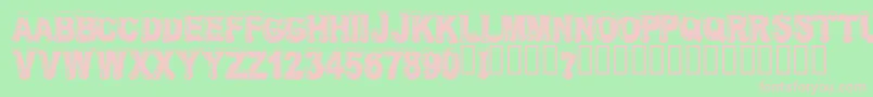 Подробнее о шрифте Frosw Шрифт Frosw – розовые шрифты на зелёном фоне