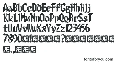 8BitLimitBrk font – Fonts Starting With 8