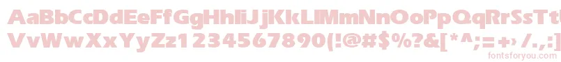 ErikaBold Font – Pink Fonts on White Background