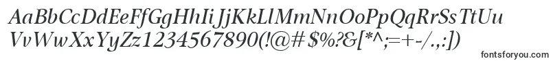 OmnibusItalic Font – Multiline Fonts