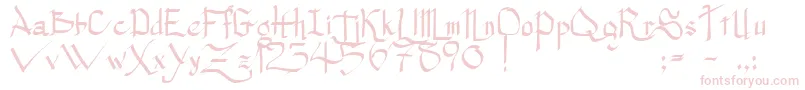 PrincessLulu Font – Pink Fonts on White Background