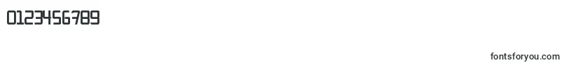 KitchencowboyRegular-Schriftart – Schriften für Zahlen und Nummern