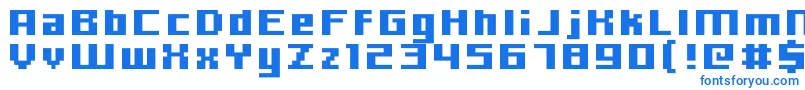 Hooge0666 Font – Blue Fonts