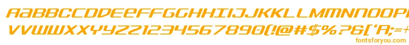 Sdfcondital Font – Orange Fonts on White Background