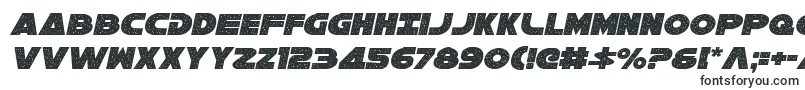 Шрифт Galaxy1CondensedItalic – блочные шрифты