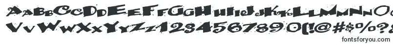 Шрифт Backwater52RegularTtext – шрифты, начинающиеся на B