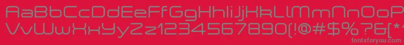 Подробнее о шрифте ASpaceLightDemo Шрифт ASpaceLightDemo – серые шрифты на красном фоне