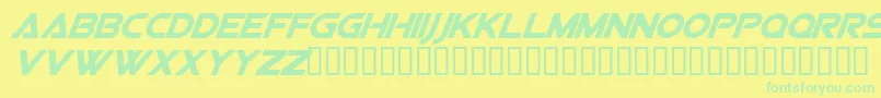 Más sobre la fuente SfvipersquadronsolidItalic fuente SfvipersquadronsolidItalic – Fuentes Verdes Sobre Fondo Amarillo