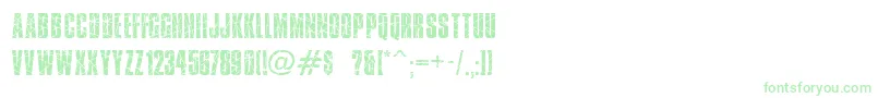 Brokenglass Font – Green Fonts