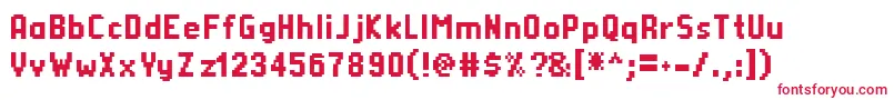 Silombol Font – Red Fonts