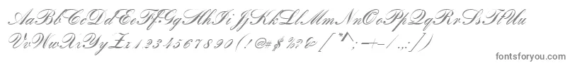 Bankscrd-Schriftart – Graue Schriften