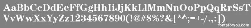 More about CenturynovaBold Font CenturynovaBold Font – White Fonts on Gray Background