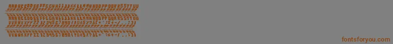 Más sobre la fuente RenaultTyreTypeOffroad fuente RenaultTyreTypeOffroad – Fuentes Marrones Sobre Fondo Gris