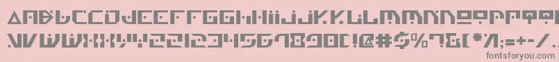フォントGenv2 – ピンクの背景に灰色の文字