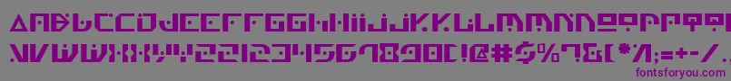 Genv2-fontti – violetit fontit harmaalla taustalla