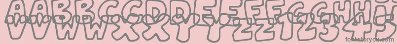 Más sobre la fuente JellyWobblers fuente JellyWobblers – Fuentes Grises Sobre Fondo Rosa