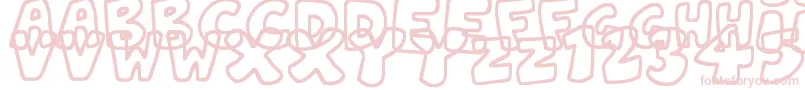 JellyWobblers-fontti – vaaleanpunaiset fontit