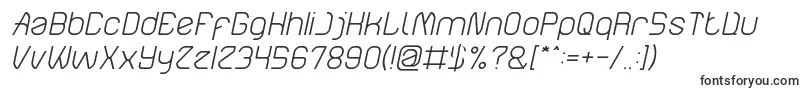 ElectroStaticRainLightItalic-fontti – Fontit Google Chromelle