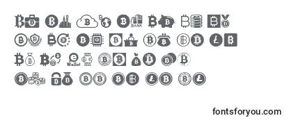 Обзор шрифта Bitcoin