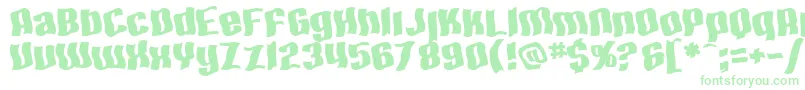SfHallucinationExtreme Font – Green Fonts