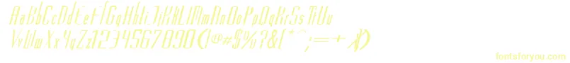 VascosskBolditalic Font – Yellow Fonts