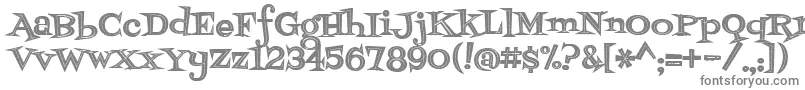 Шрифт Fontdinerdotcomjazzdark – серые шрифты