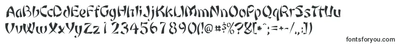 Шрифт Orient1Normal – шрифты, начинающиеся на O