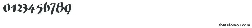 Fatgrafcalliklein Font – Fonts for Numbers and Digits