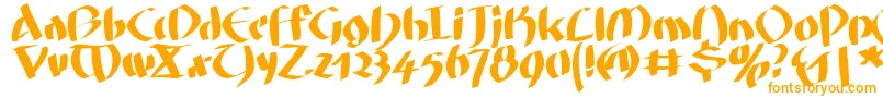 Fatgrafcalliklein Font – Orange Fonts