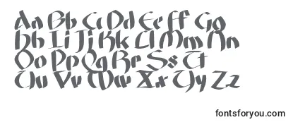 Review of the Fatgrafcalliklein Font