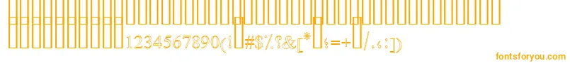 FarsiSimpleOutline Font – Orange Fonts