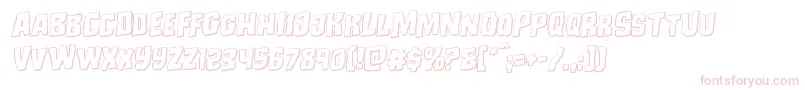 Monsterhunter3Drotal Font – Pink Fonts on White Background