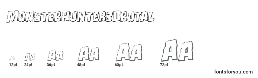 Monsterhunter3Drotal Font Sizes