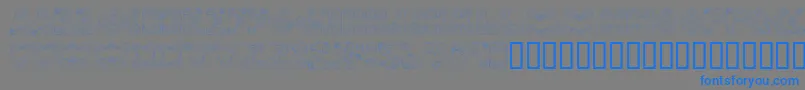 フォントWebpress – 灰色の背景に青い文字