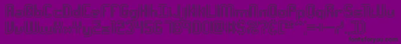 More about Interso Font Interso Font – Black Fonts on Purple Background